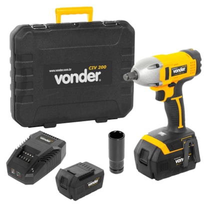 Chave de Impacto 1.2 Pol 20V Bivolt CIV 200 Vonder-4a86e9d4-6ca2-4160-86a6-3662e8327c91