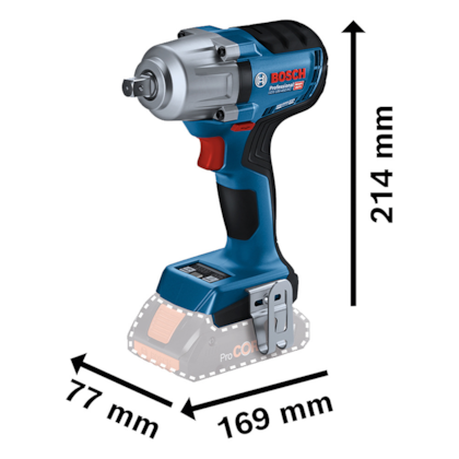 Chave de Impacto a Bateria 18V  Sem Bateria e Carregador GDS 18V-450 Bosch-db176267-6a91-4159-aead-51b1cd998327