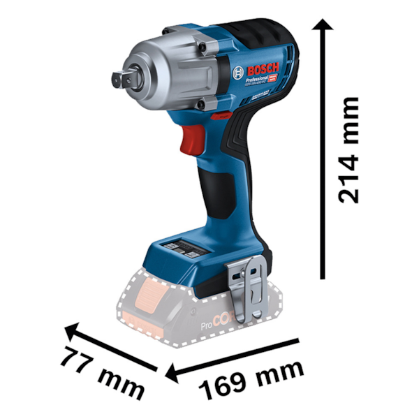 Chave de Impacto a Bateria 18V  Sem Bateria e Carregador GDS 18V-450 Bosch-2914d633-9ade-4988-8994-8f4fc24a1a07