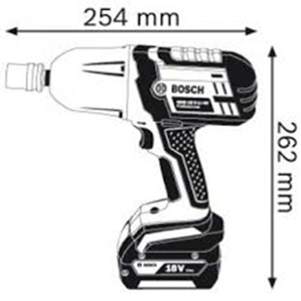 Chave de Impacto GDS 18V-LI HT 18v Brushless Sem Bateria Bosch-71a8a187-3a49-4d28-9fb5-4e0e1252ad40