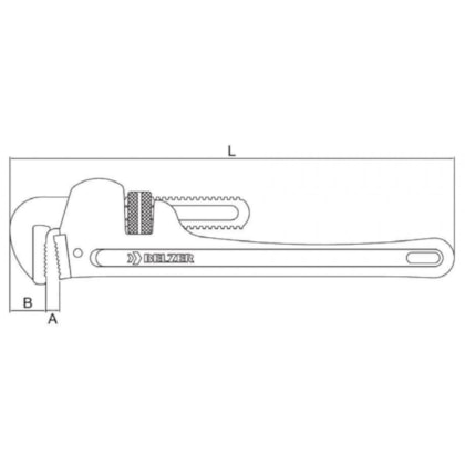 Chave Grifo Heavy Duty 14