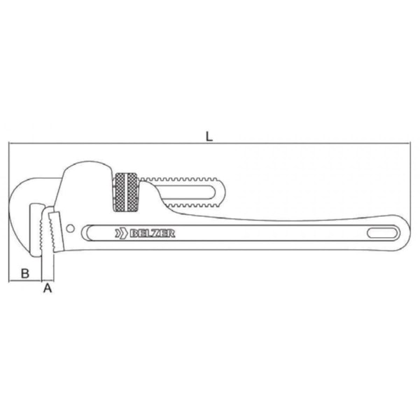 Chave Grifo Heavy Duty 14