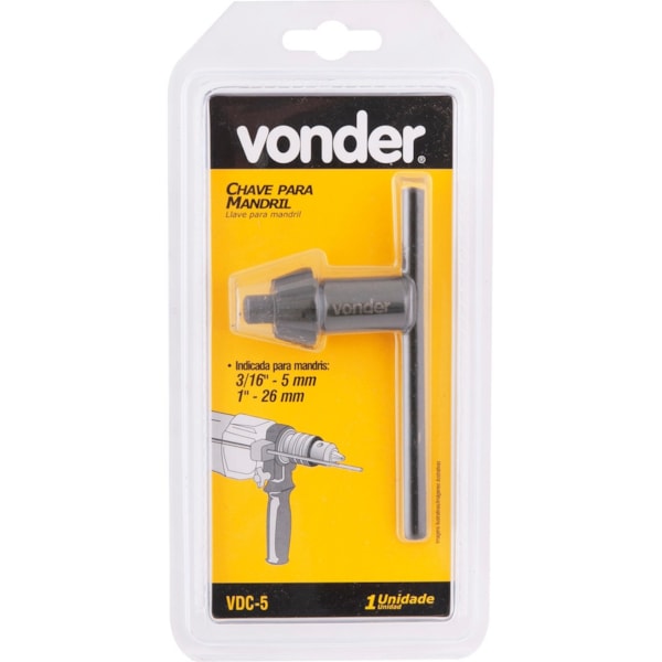 Chave Para Mandril 5/8”Pol x 16mm VDC-3 6670003000 Vonder-af932405-ec29-492f-8b7a-fa0235757464