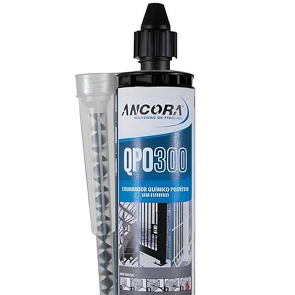 Chumbador Químico Poliester Bi Injeção 300ml QPO300 Ancora-ed88a1b0-c757-4b80-acea-5e336019b327