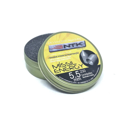 Chumbinho Míssil Energy Tático 5,5mm 250 Pçs 900142 Nautika-a14c5189-1244-4bdf-8db5-f4038fcd6848