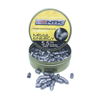 Chumbinho Míssil Energy Tático 5,5mm 250 Pçs 900142 Nautika-e7bd872b-b49c-4ba6-bb26-e4ef4d3cfa6a