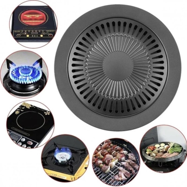 Churrasqueira de Fogão TOPGRILL Sem Fumaça 32cm GH401 Globalmix-6914ae7f-7373-47fd-ba5c-ecad74f9c901