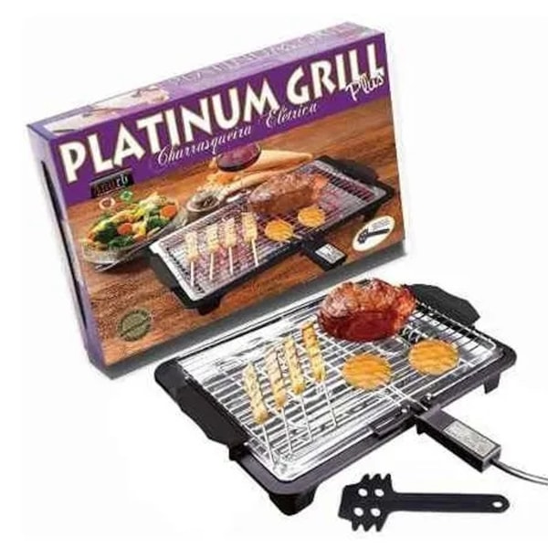 Churrasqueira Eletrica Platinum Grill Plus Anurb-96db47f3-92b5-417e-b1ff-f2a3568e9b52