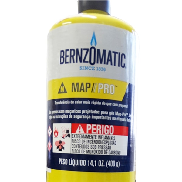 Cilindro de Gás Mapp 400g para Maçarico Bernzomatic-508334dc-2cfc-496f-9632-330168b6ab07