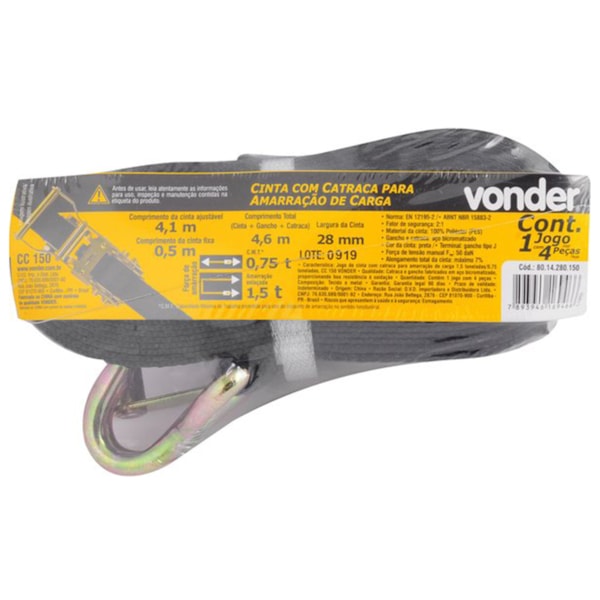 Cinta Catraca Para Amarração de Carga 1,5T CC150 Vonder-19e35b3b-9a50-46a4-8291-66e4bbab4de4