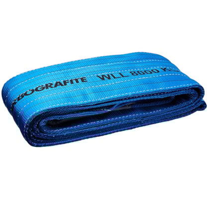 Cinta  Para elevação  240 mm  8T   Azul 5 M  Carbografite-116018cd-1412-485e-a9af-08313e14ebe5