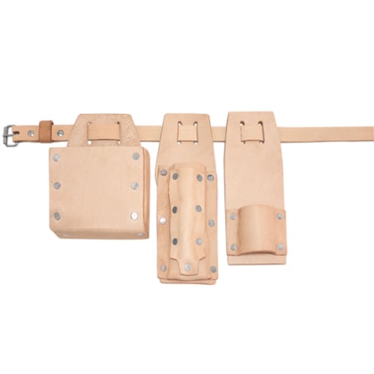 Cinto para Carpinteiro em Couro 3 Bolsos Mg Cinto-8b0d5589-6e19-4aba-bcf3-4e6a84ca17c2