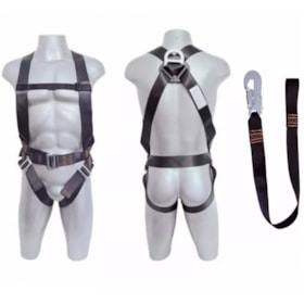 Cinturão Segurança Paraquedista + Talabarte Contra Queda DG4002 + DG8002 Degomaster