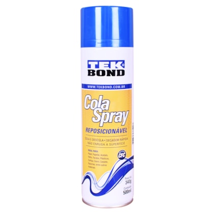 Cola Spray Reposicionável 340g 21593006200 Tekbond-757dcd1d-32bf-40a7-845b-e7e6d2f268e5