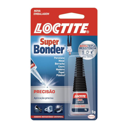 Cola Super Bonder Precisão 5g 139939 Loctite