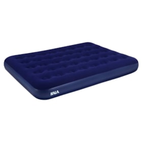 Colchão de Casal Inflável 191x137x22cm Azul 279455 Kala