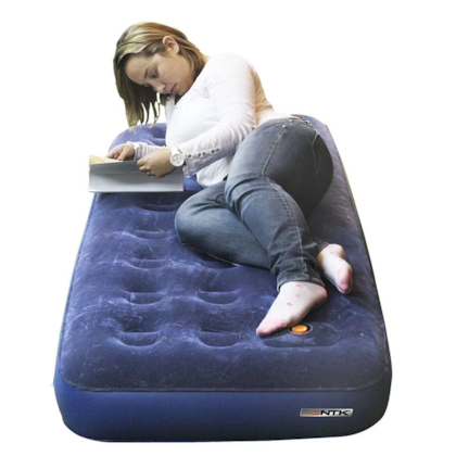 Colchão Inflável Zenite Solteiro Até 100Kg Com Inflador Incorporado Azul 250500UN Nautika-5b7bd7ef-06ee-4c46-a038-b61fc6127670