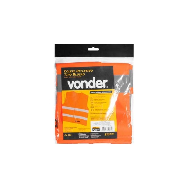 Colete Refletivo tipo Blusão sem Bolso Laranja CV 101 7029101000 Vonder-2e02d511-e07c-447f-92e5-a861babd122c