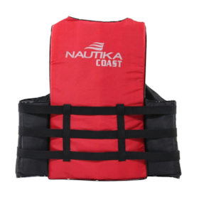 Colete Salva-Vidas Coast 100Kg Vermelho 463450-VMPR Nautika