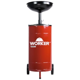 Coletor de Óleo Com Carrinho e Fúnil 50Lts 209449 Worker