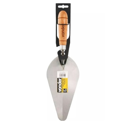 Colher Oval de Pedreiro 10 pol. Cabo de Madeira Vonder-5ccd11db-bb0e-4609-a8e8-98dc6547050c