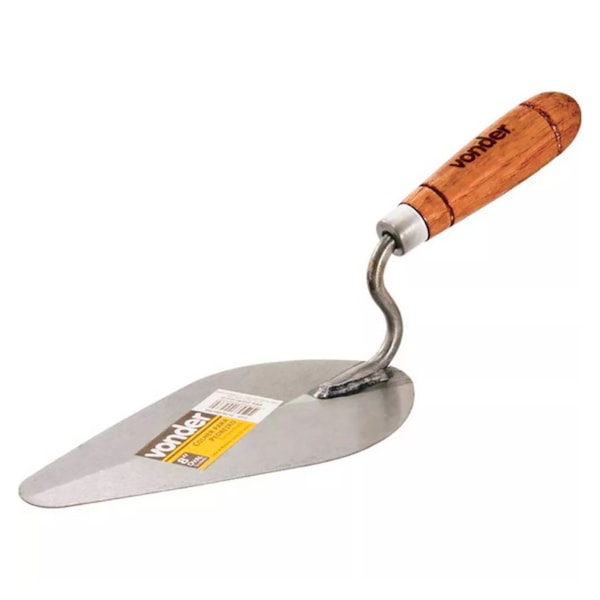 Colher Oval de Pedreiro 10 pol. Cabo de Madeira Vonder-867c90b0-0569-4850-ba53-df2b71cb41dd