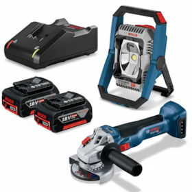 Combo Bosch GLI 18V-2200 + GWS 18V-10