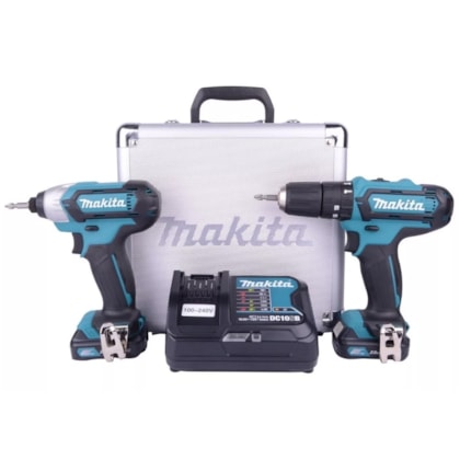 Combo Furadeira Parafusadeira de Impacto 12v CLX202SAX Makita-8da72e17-d8af-42bc-b693-f3dbc08b7265