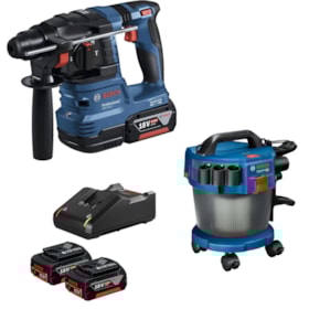 Combo GBH 185-LI SB -GAS 18V-10L + carregador e bat Bosch