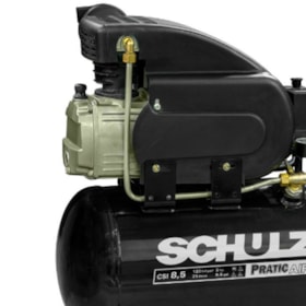 Compressor Ar 8,5 /25 Litros  Monofásico Sem Kit Schulz