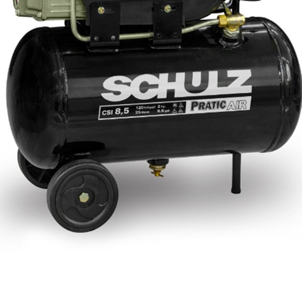Compressor Ar 8,5 /25 Litros Monofásico Sem Kit Schulz-e9839cba-d145-4679-a9d6-6cdcdd500b3b