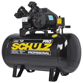 Compressor de Ar 100 Litros 2HP Pro Monofásico Csv 10/100 Schulz