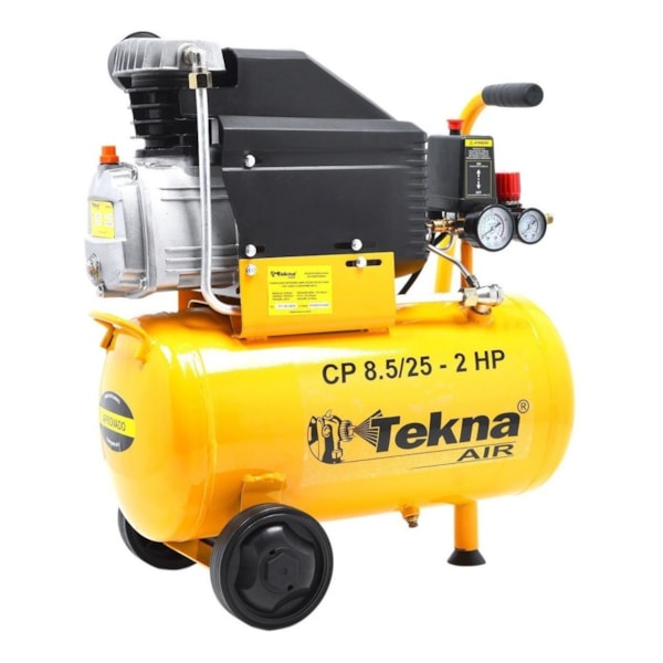Compressor de Ar 2,0 HP 24 Litros 8,5 Pés CP8525 TEKNA-2f7c2984-fa67-47f9-b653-8aadff236ca6