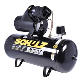 Compressor de Ar Audaz 5HP 20 Pés Mcsv 20/150 220V Trifásico Schulz