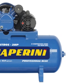 Compressor de Ar Baixa Pressão 10 Pés 110L Monofásico Azul sem Motor 24249 Chiaperini