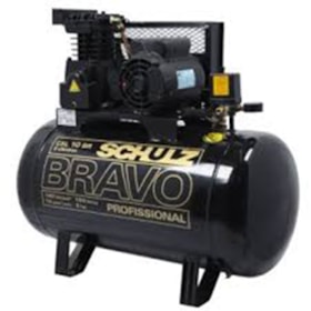 Compressor de Ar Baixa Pressão 100L 2HP Trifásico 380v Bravo Schulz