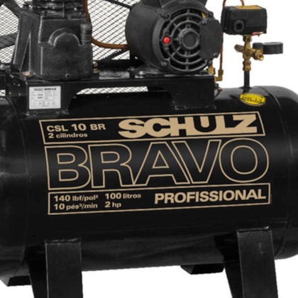 Compressor de Ar Baixa Pressão 100L 2HP Trifásico 380v Bravo Schulz-08bcdec2-d842-4b84-8e42-2d2667fe75ad