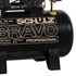 Compressor de Ar Baixa Pressão 100L 2HP Trifásico 380v Bravo Schulz