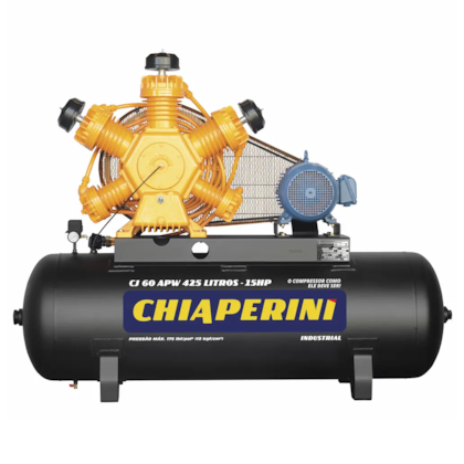 Compressor de Ar de Alta Pressão 60/425 175LBF 15hp 220/380V 000723 Chiaperini 