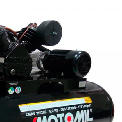 Compressor de Ar Profissional 20/200L Trifásico 175LBF Motomil-9f4bf0ff-6529-4792-b1a3-2fca6daa5c22