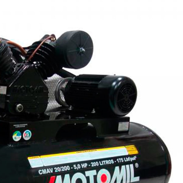 Compressor de Ar Profissional 20/200L Trifásico 175LBF Motomil-b51bd208-02a7-4edc-a1b8-d7253328bce3