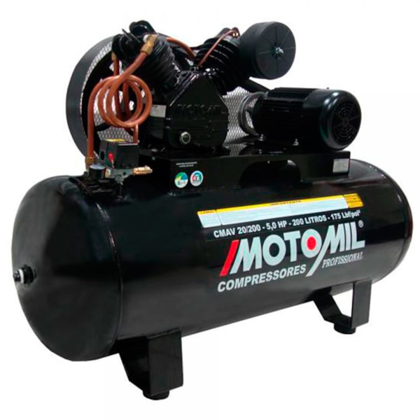Compressor de Ar Profissional 20/200L Trifásico 175LBF Motomil-febeab77-ef25-42a4-bf1f-3da0fbb95e3f