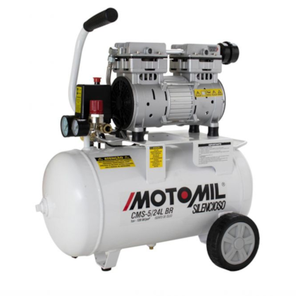 Compressor de Ar Silencioso 120Psi 60hz Odontológico 220V 39250.4 Motomil