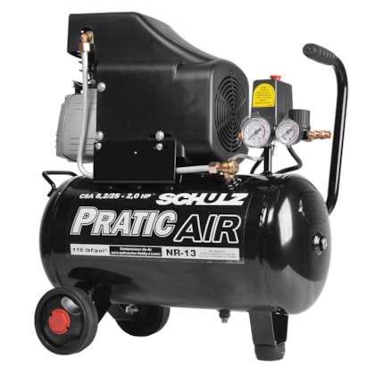 Compressor Pratic Air 8,2/25L Monofásico 915.0374-0 Schulz-2cff371e-d498-40b7-9256-8e8969666004