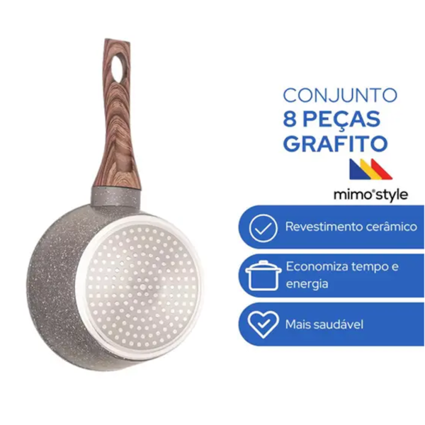 Conjunto 8 Panelas Indução Grafito 10821 Mimo Style-e0985852-fbb1-43e8-b49f-f9d4a3ab39c3