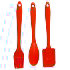 Conjunto com 3 Utensílios de Cozinha em Silicone 1952 Western