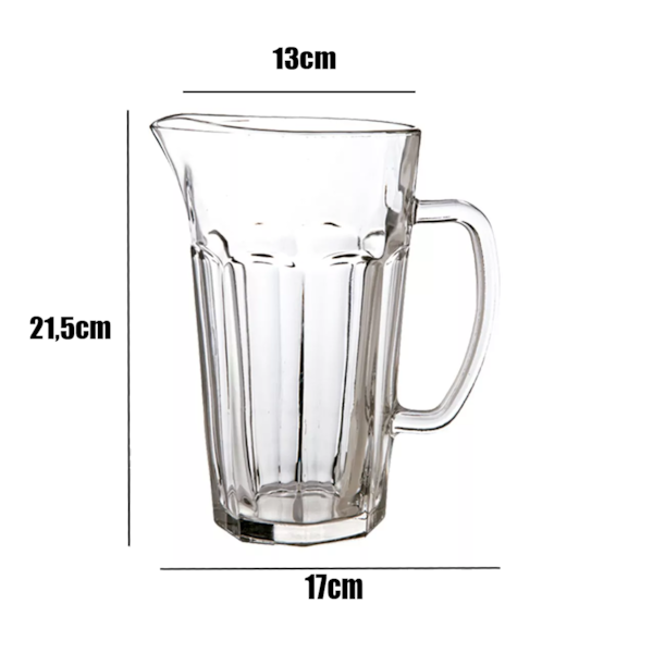 Conjunto de 6 Copos 300ml Clear com Jarra 1 L CJPS-075TR Hauskraft-cb133a0d-78fd-4459-83ad-88697caec426