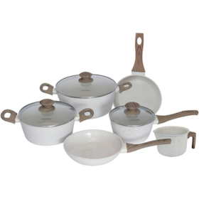 Conjunto de 6 Panelas Style Cook Marmol 10215 mimo style
