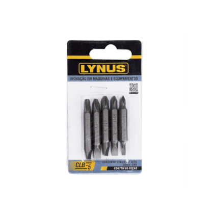 Conjunto de bits 50mm CRV 5 peças CLB-5 Lynus