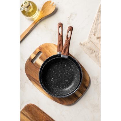 Conjunto de Frigideiras Ceramic Flon Granito com Indução 1,4L e 1L MTA-5339602a-fc0d-4e3b-afea-5ef8567df329